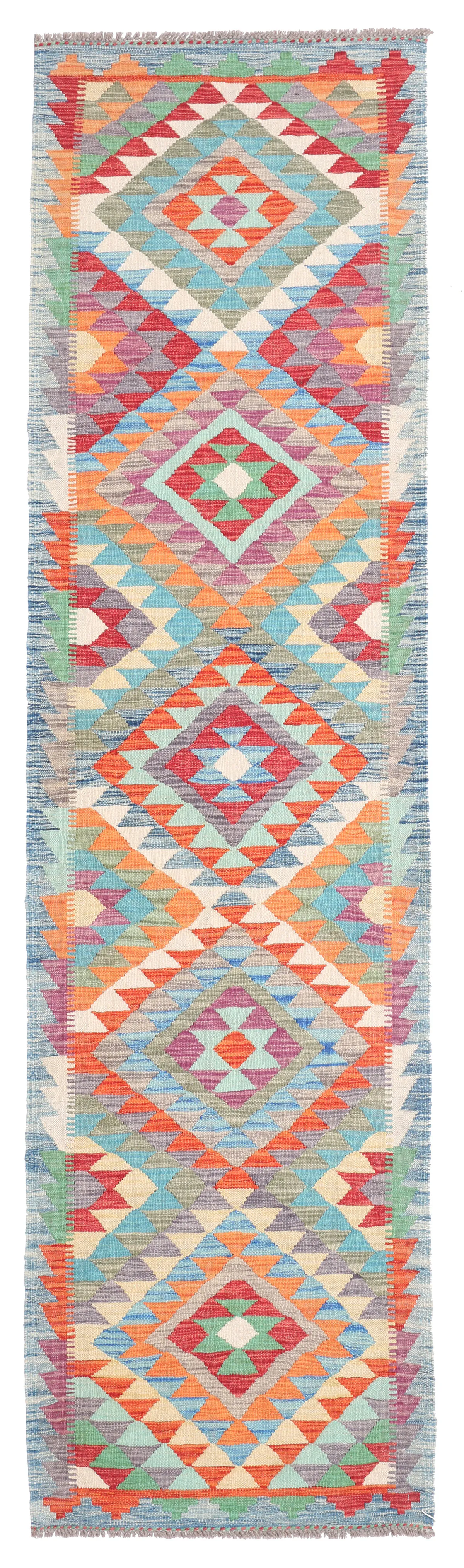 Shirvan Kilim Runner, 299 × 84 cm