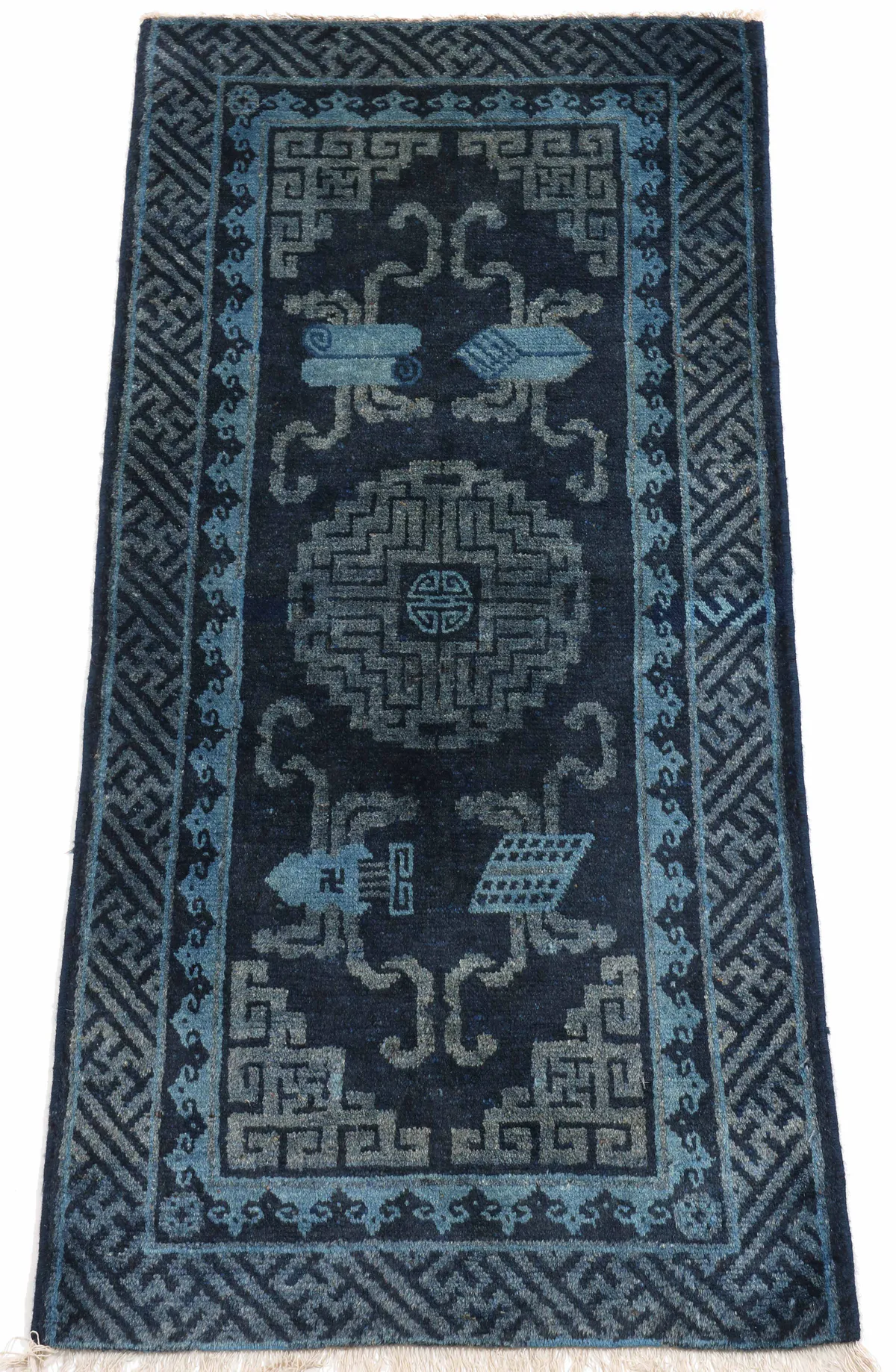 Chinese Paotou/ Baotou Rug, 113 × 57 cm