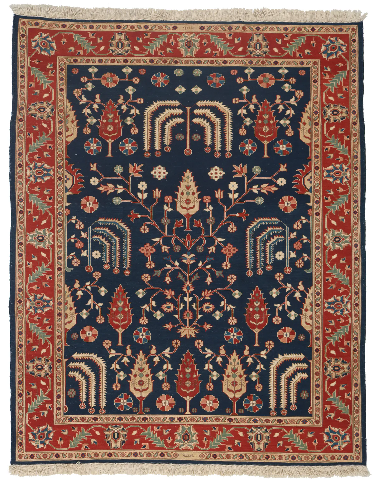 Sumak Weave, 192 × 155 cm
