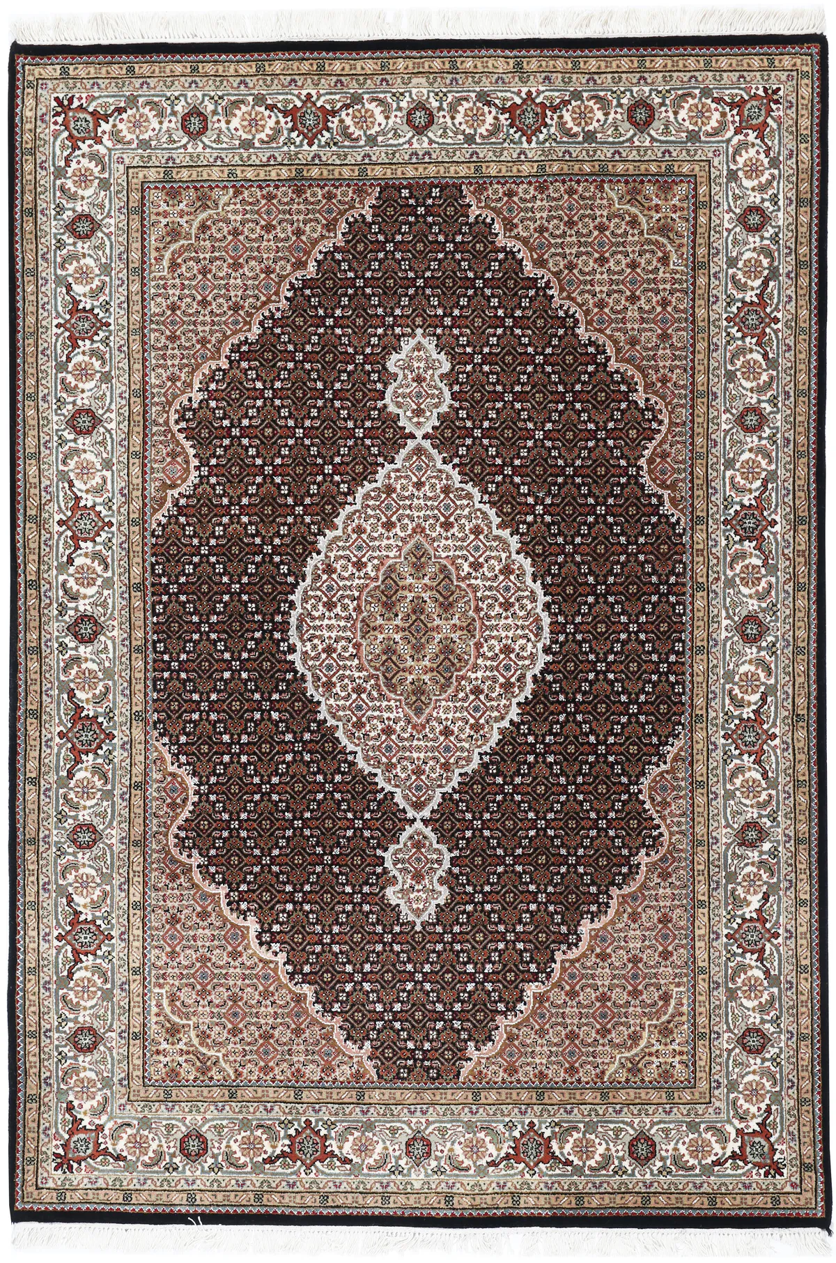 Tabriz Mahi design rug, 245 × 168 cm