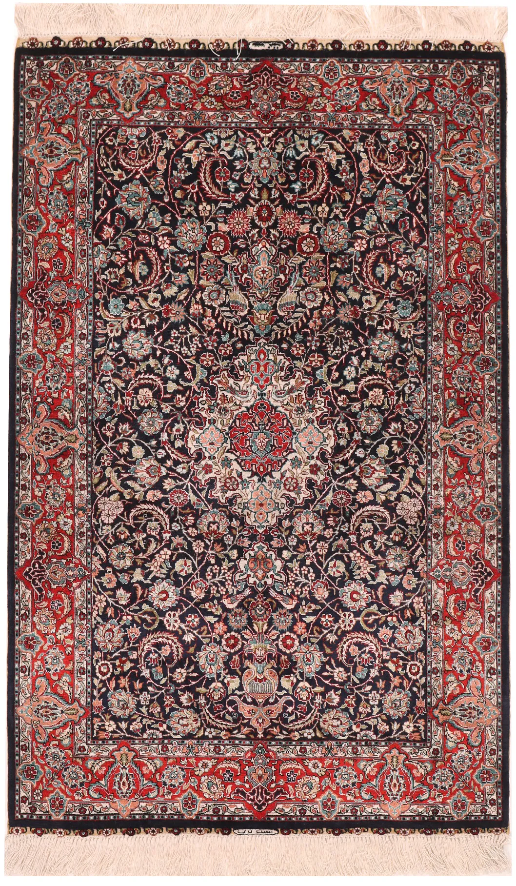 Silk Persian Design, 124 × 78 cm