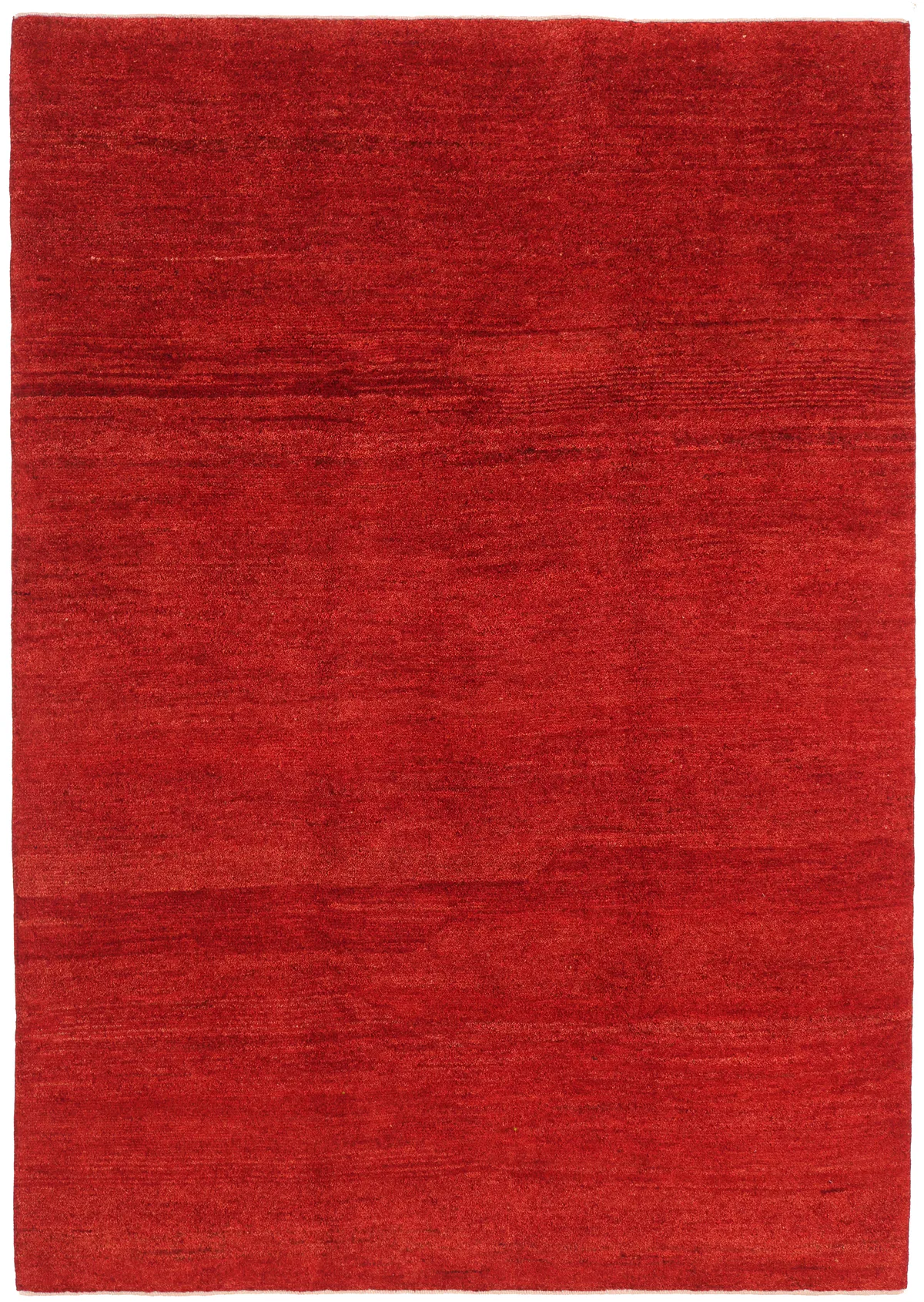 Red Gabbeh Persian Rug, 235 × 166 cm