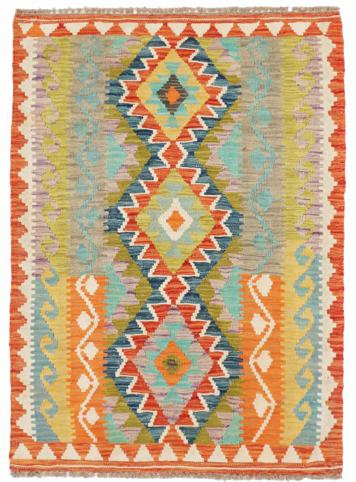 Shirvan Design Kilim, 131 × 94 cm