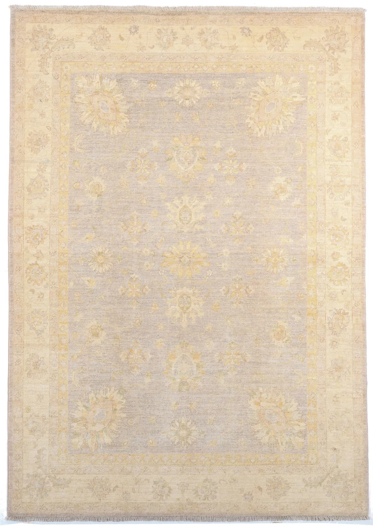 Garous Design Rug in Grey & Beige, 250 × 177 cm
