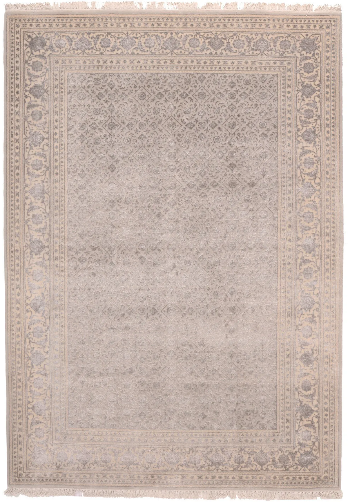 Tabriz all over design rug – 8 x 5'6, 246 × 173 cm