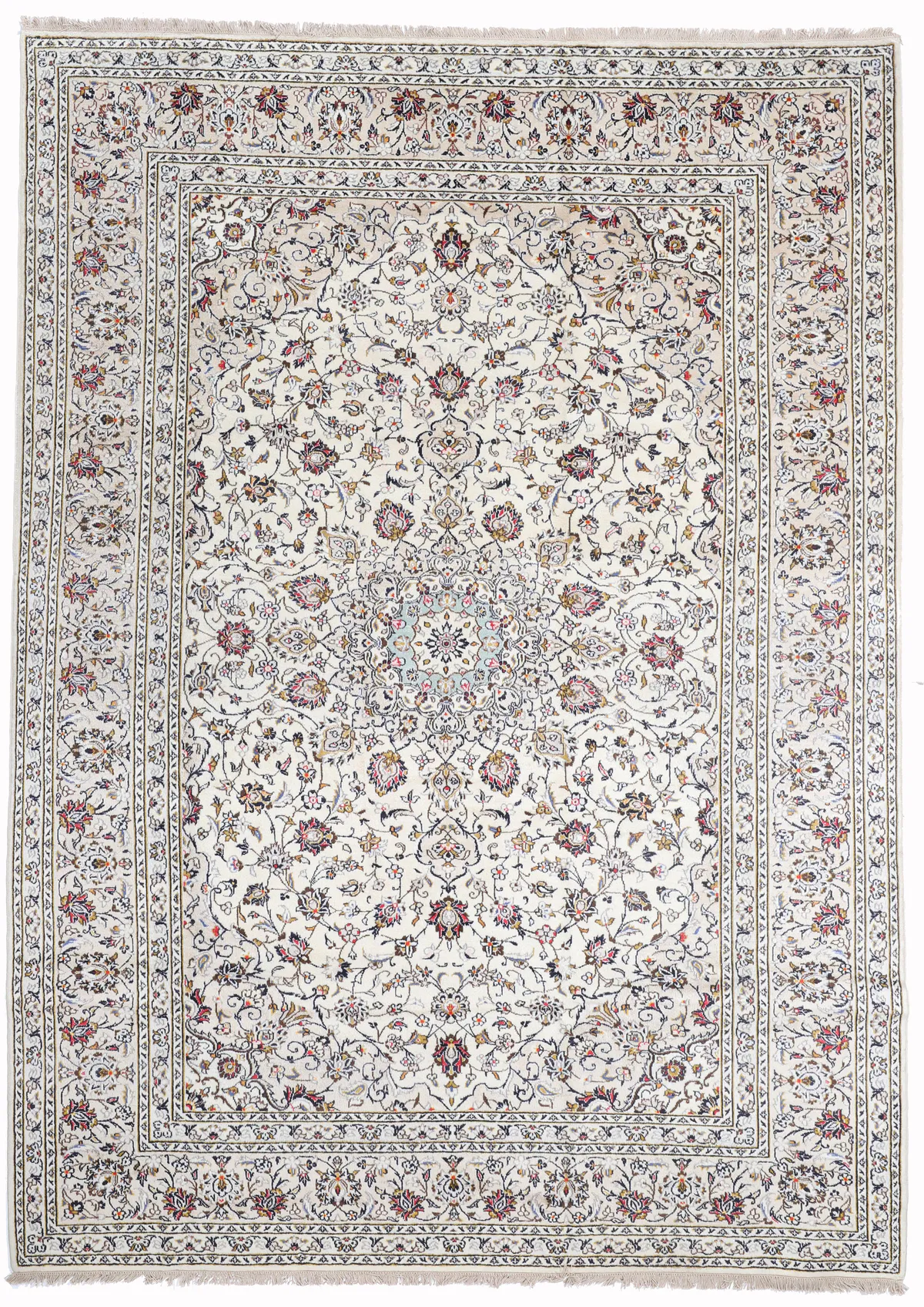 Persian Kashan / Keshan Rug – 11'2 x 8, 344 × 245 cm