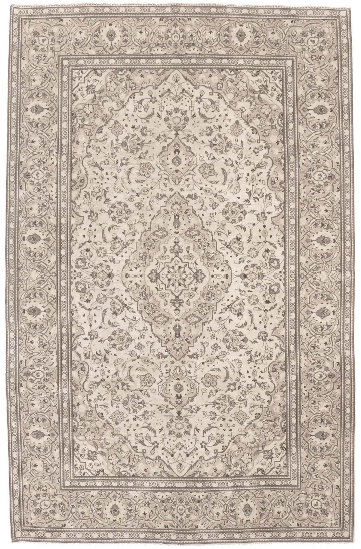 Persian Kashan / Keshan Vintage / Overdyed Rug, 296 × 195 cm