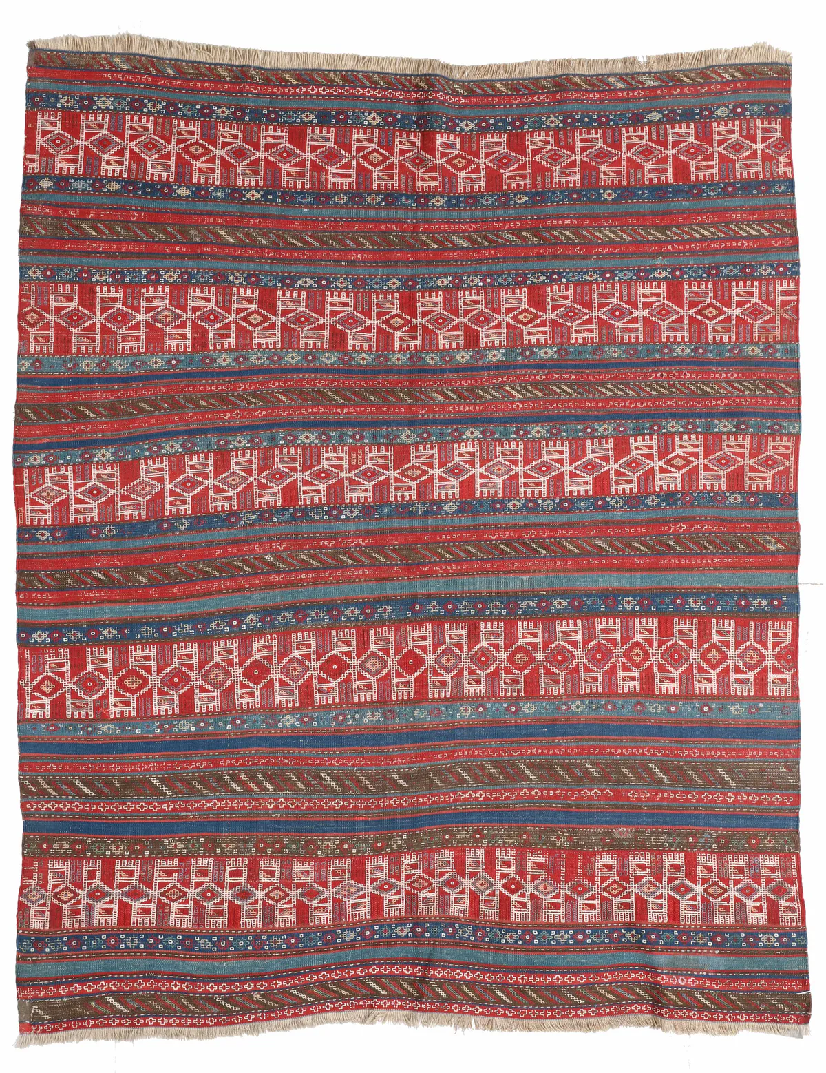 Antique Verni Kilim, 233 × 170 cm