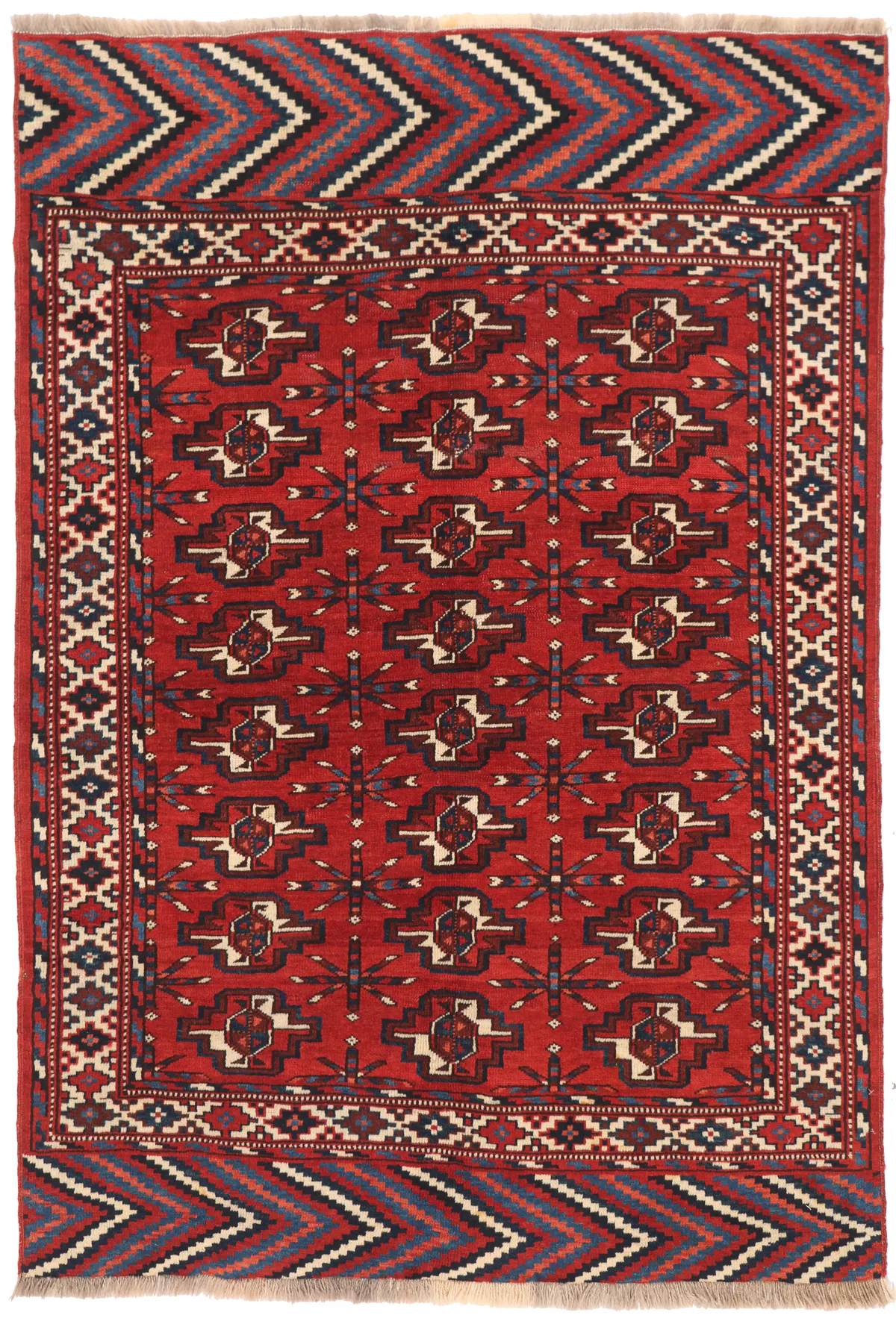 Antique Turkmen/Turkoman Tekke Rug – circa 1910, 162 × 112 cm