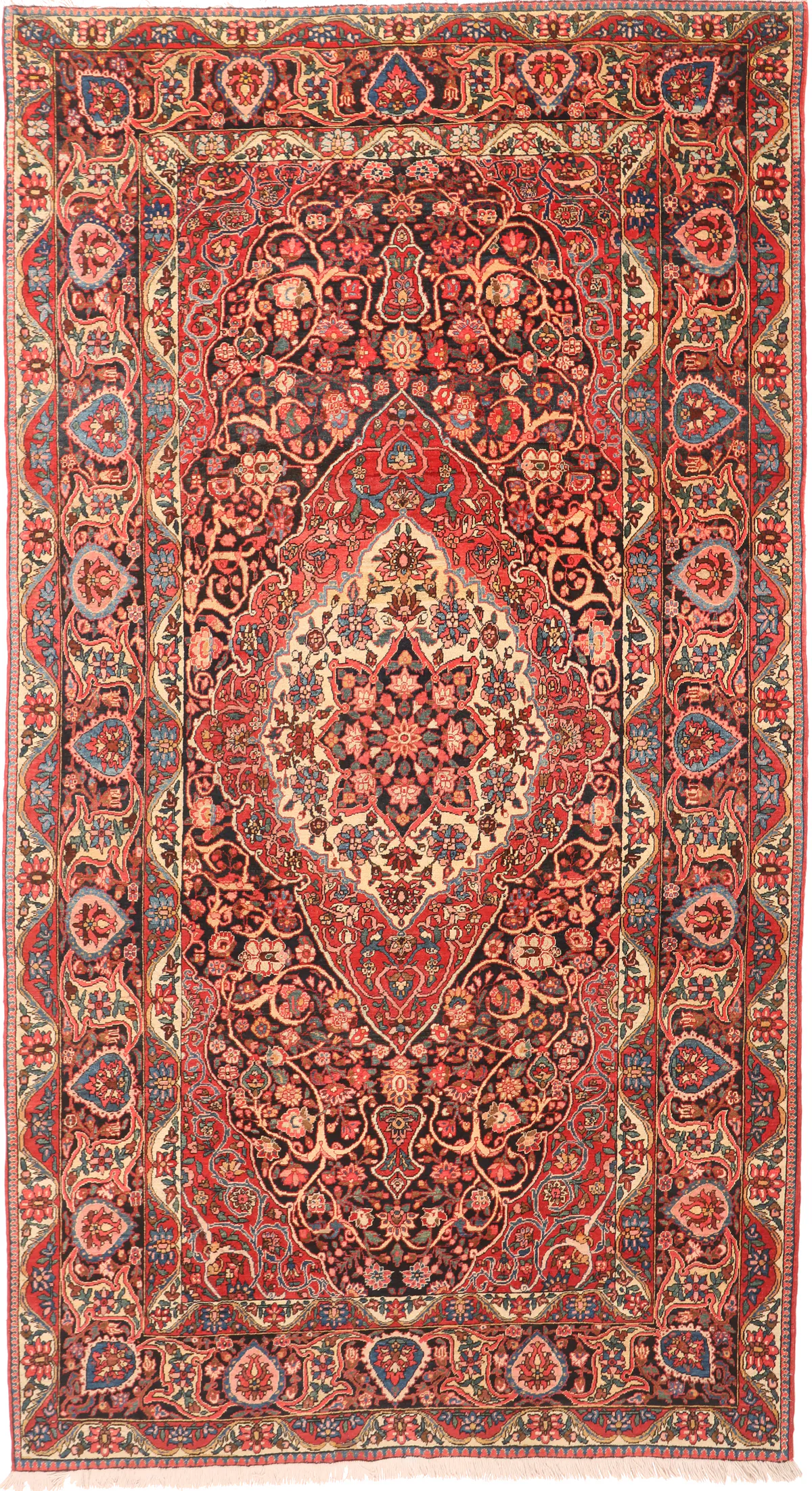 Persian Bakhtiar Runner Rug, 395 × 219 cm