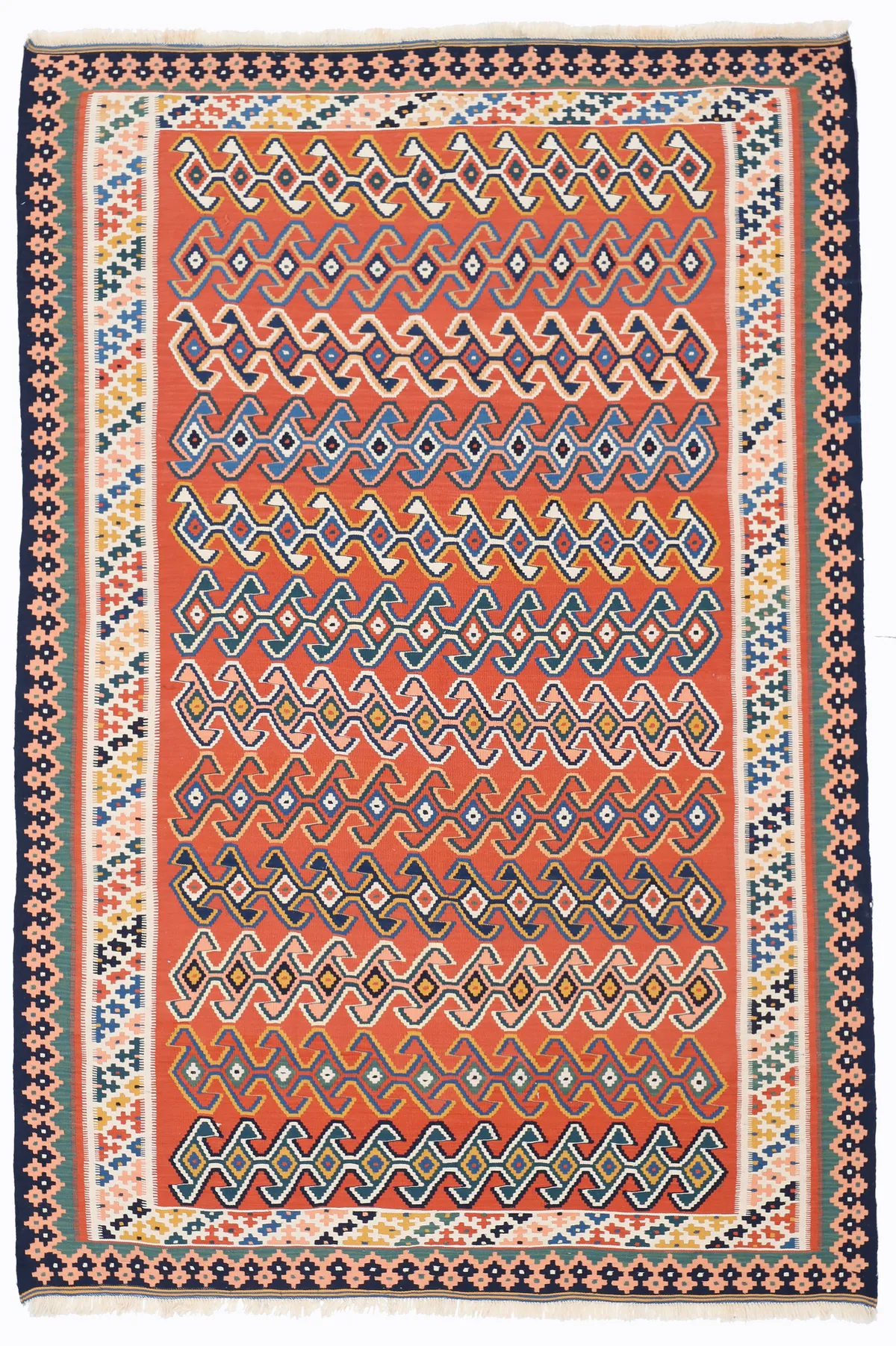 Kashgai Fine Kilim, 242 × 167 cm