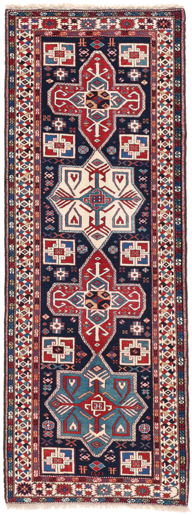 Fine Shirvan Rug, 282 × 105 cm