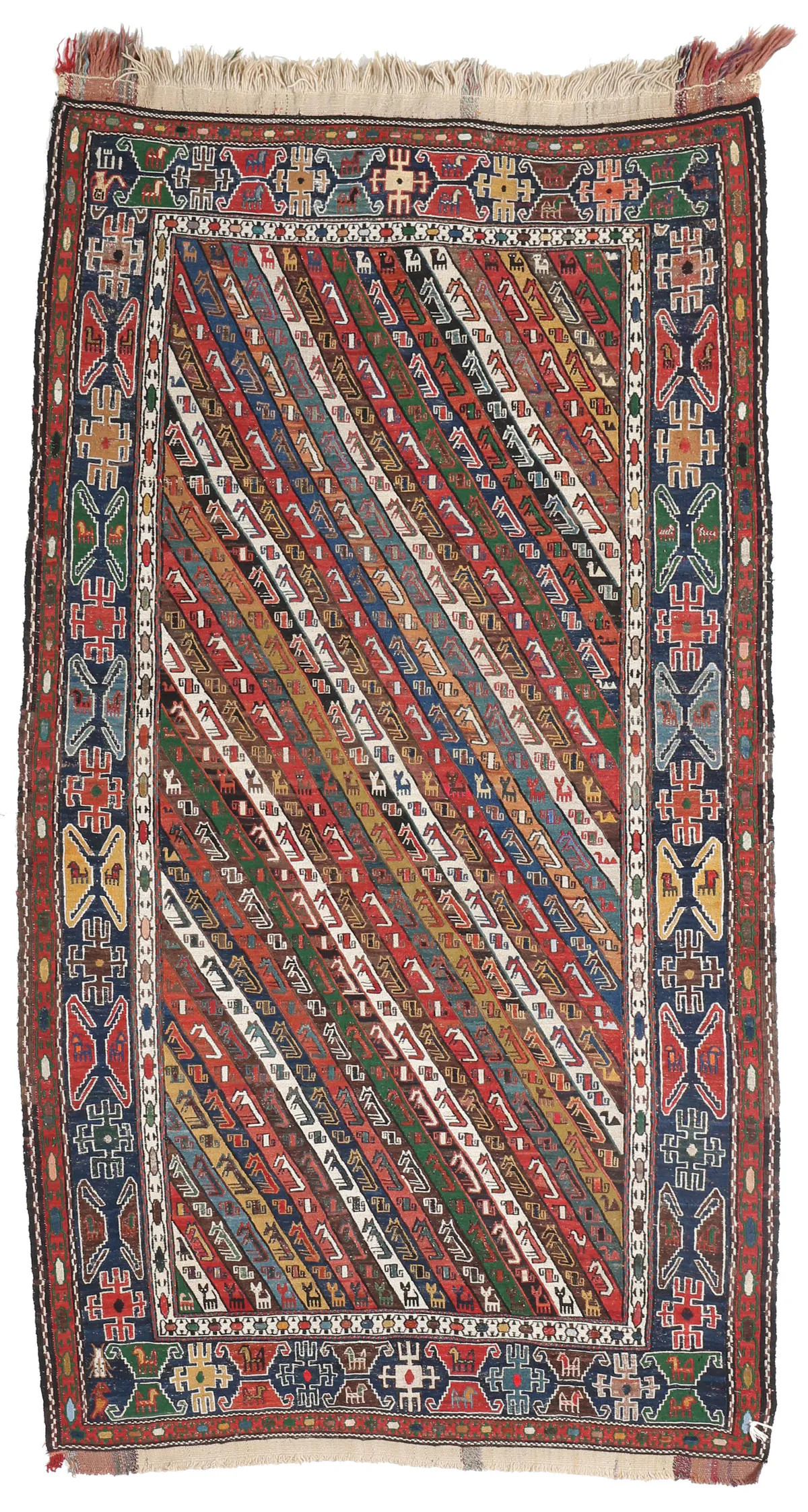 Sumak Design Kilim, 187 × 105 cm