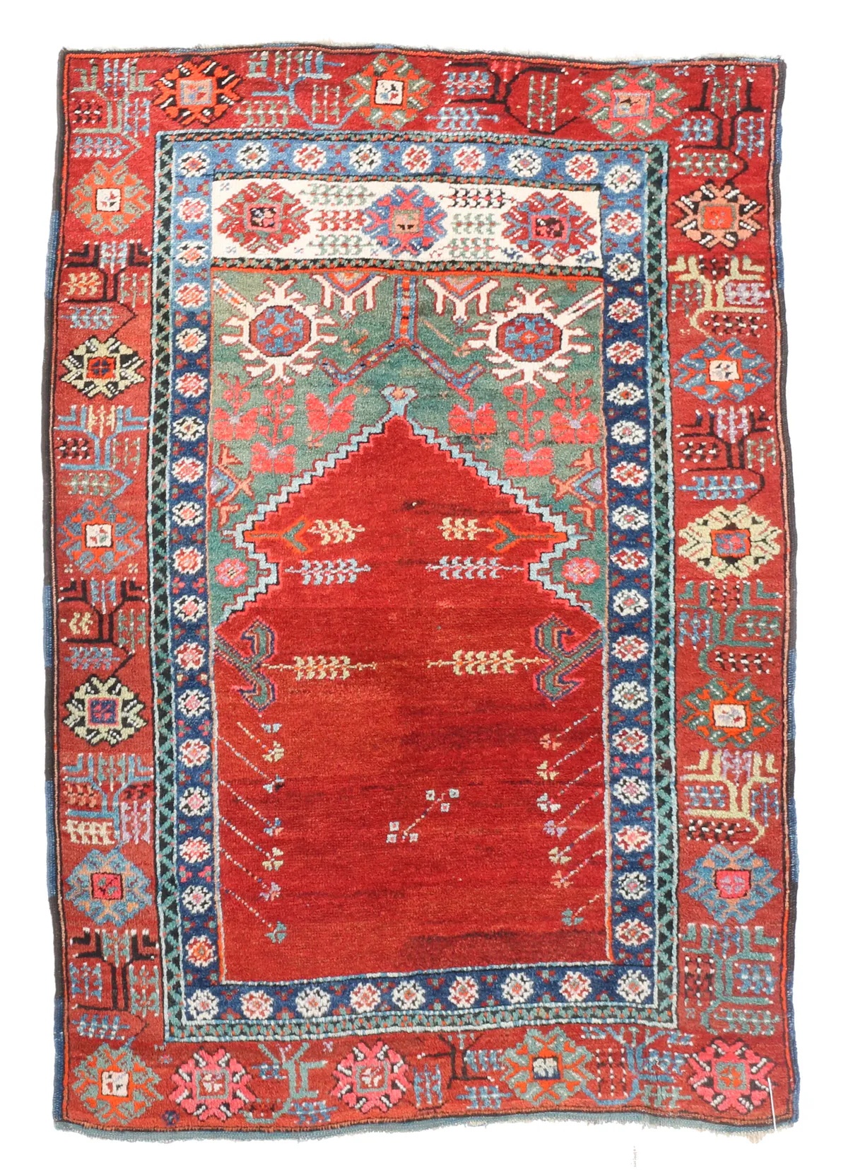 Antique Turkish Design Rug – circa 1900, 153 × 109 cm