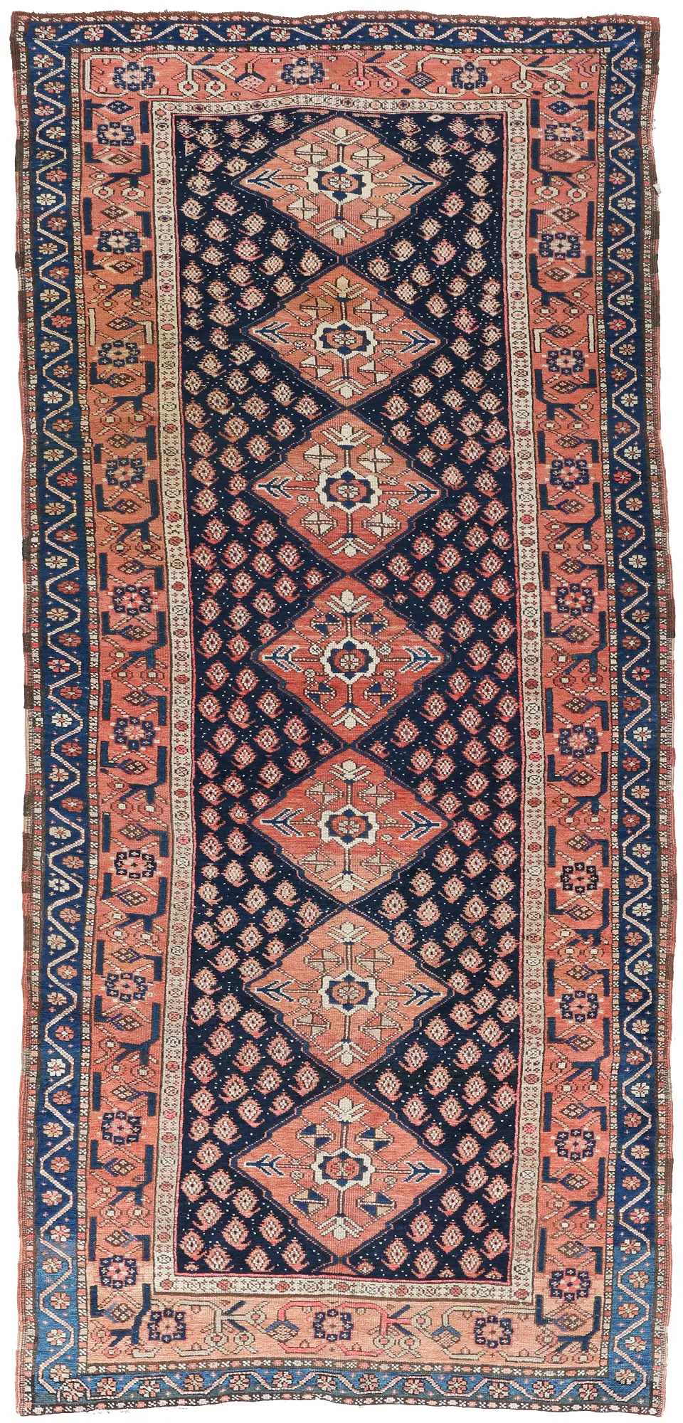 Caucasian Runner circa 1900, 340 × 124 cm