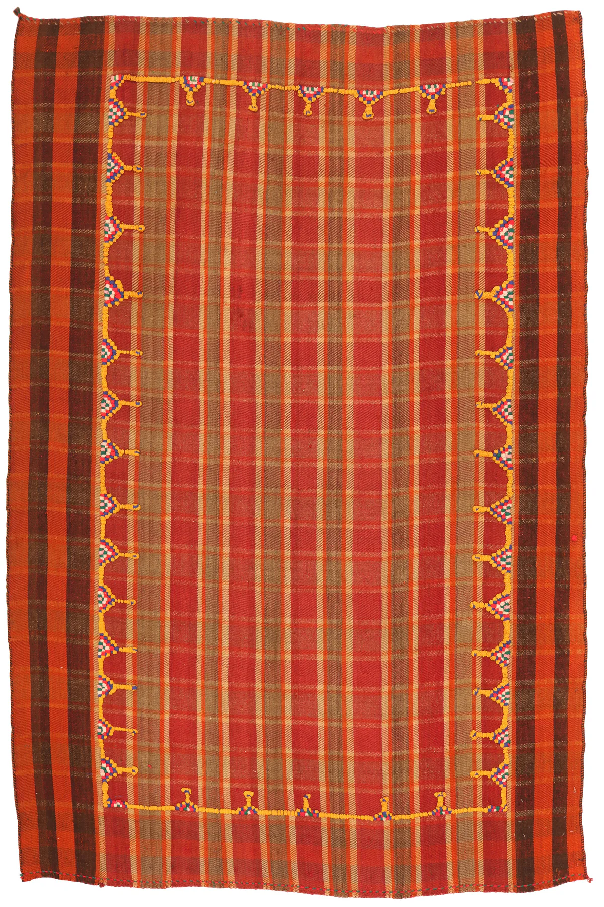 Kashgai Qashgai/Shirvan Design Kilim, 234 × 154 cm