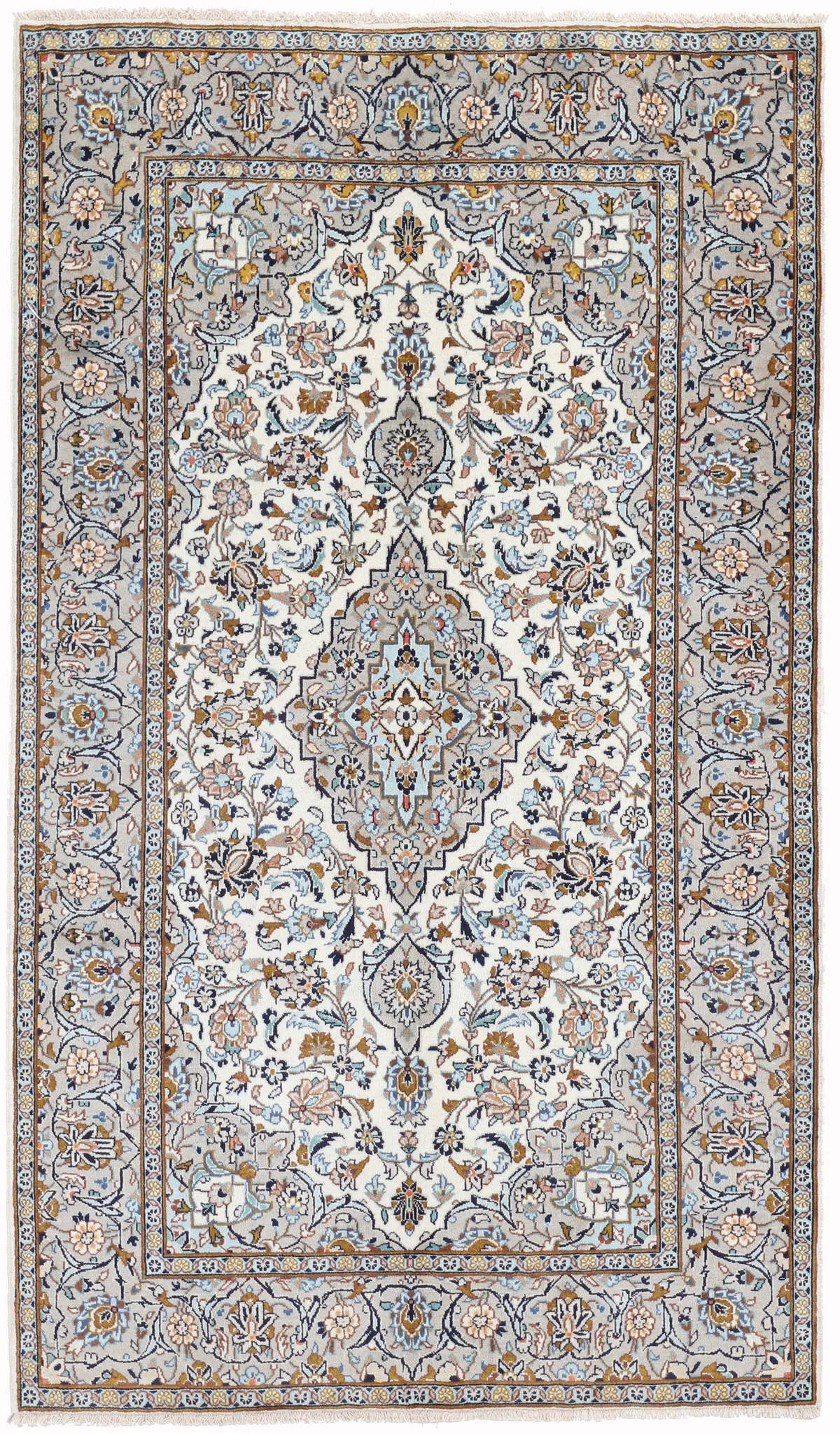 Persian Keshan/Kashan Design Rug, 240 × 143 cm