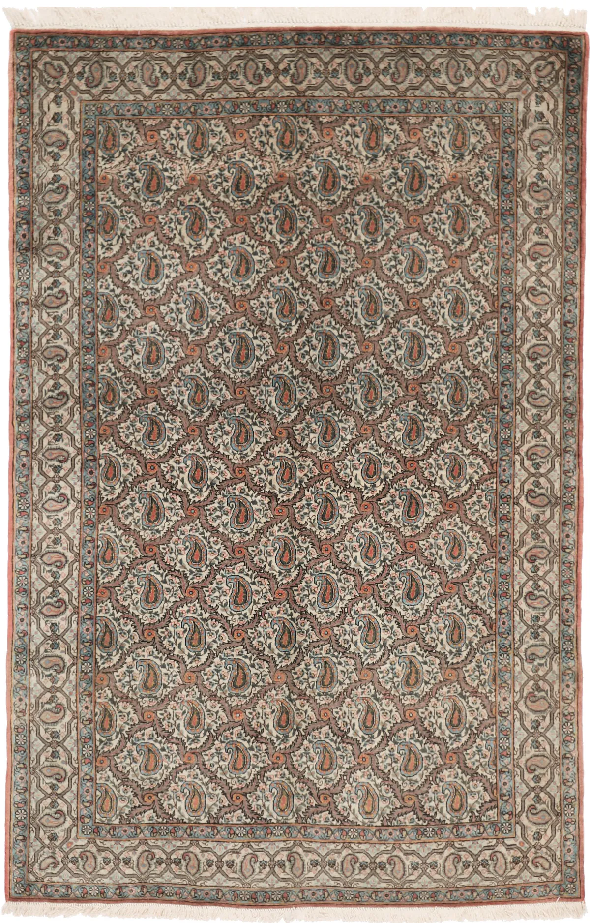 Qum Wool Rug, 215 × 140 cm