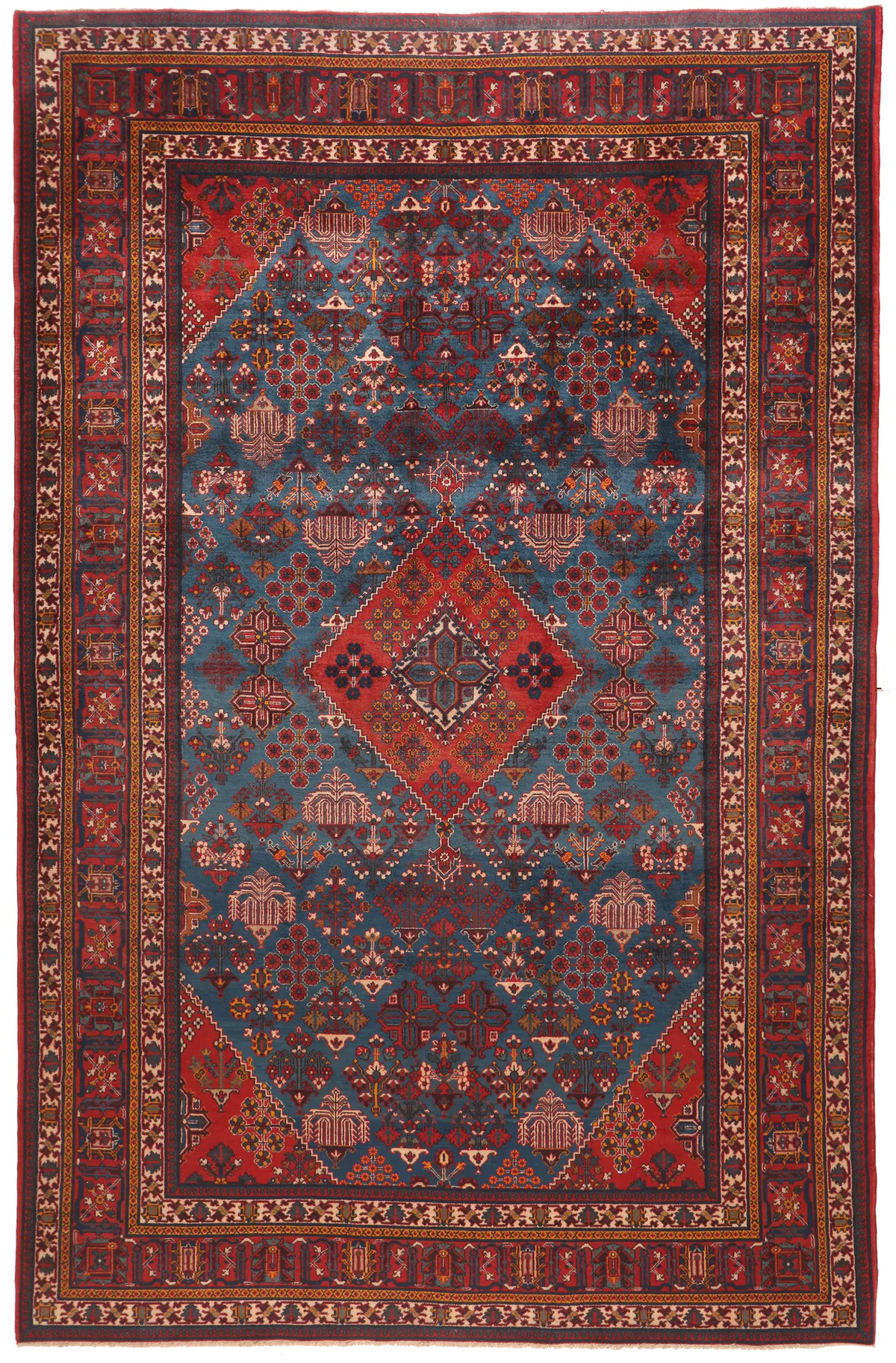 Meymeh Rug – Navy, 332 × 215 cm