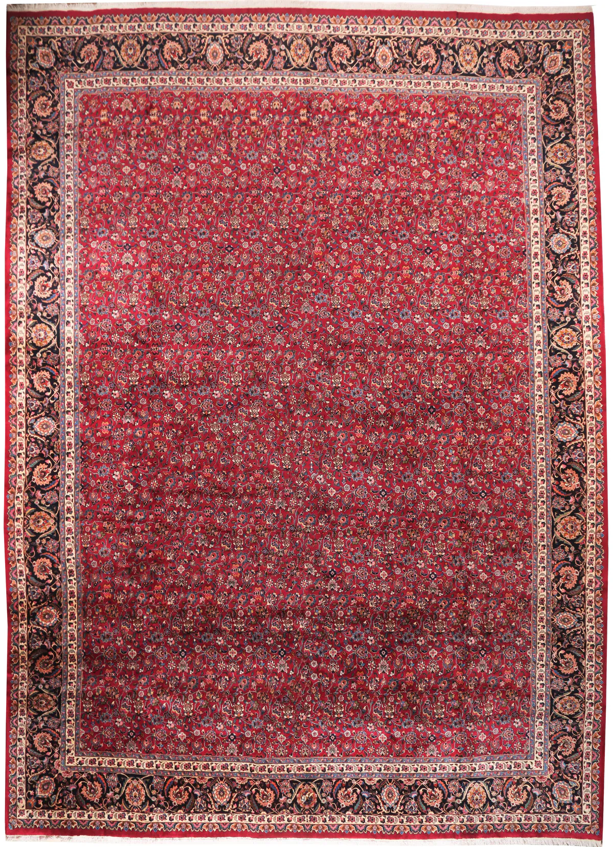 Oriental Mashad Fine circa 1950, 640 × 472 cm