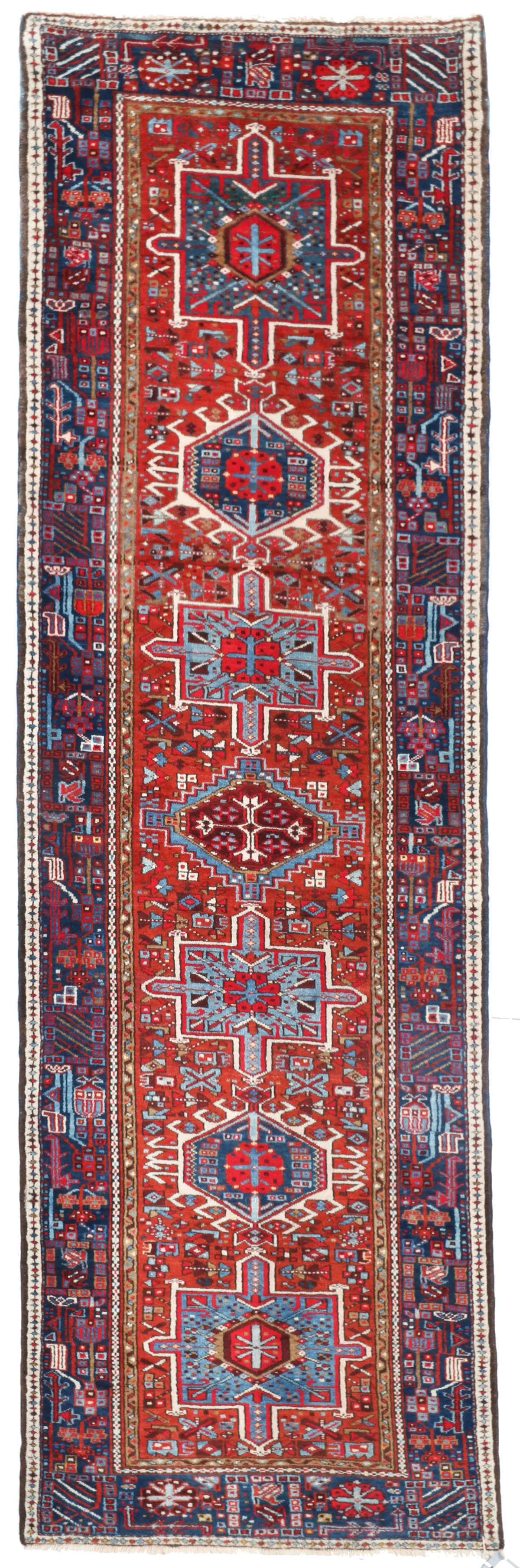Persian Karadja Runner, 328 × 98 cm