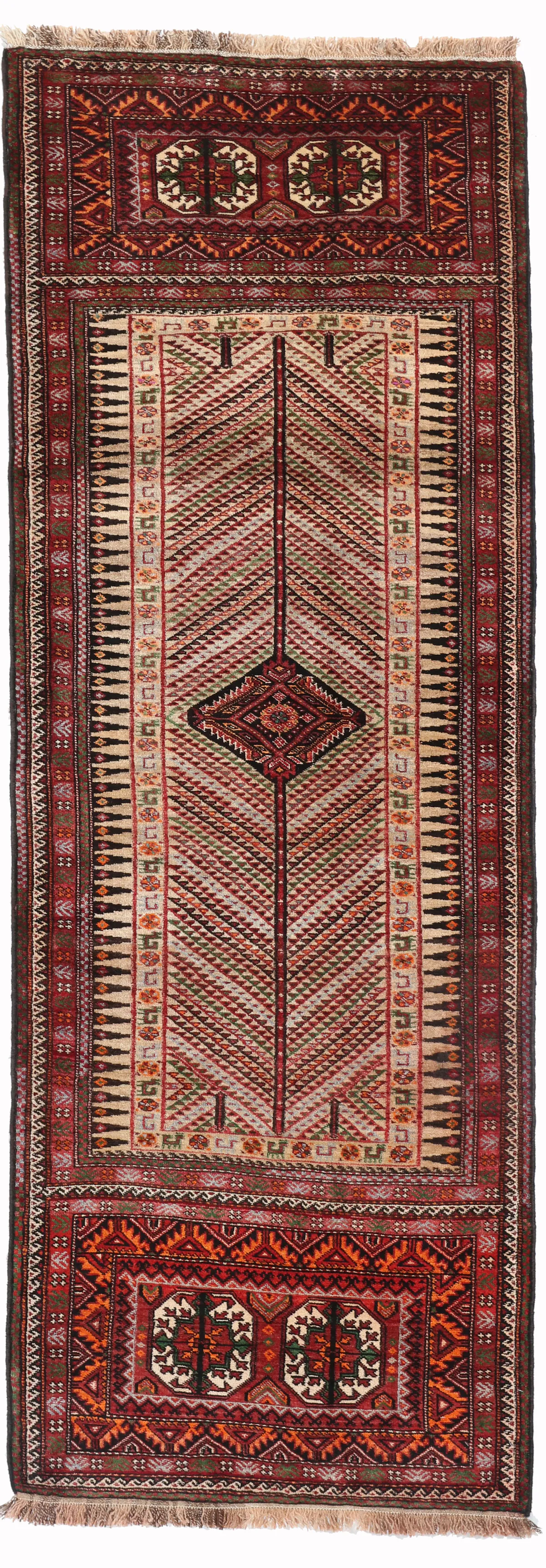 Fine Kurdi Gouchan Runner, 274 × 85 cm
