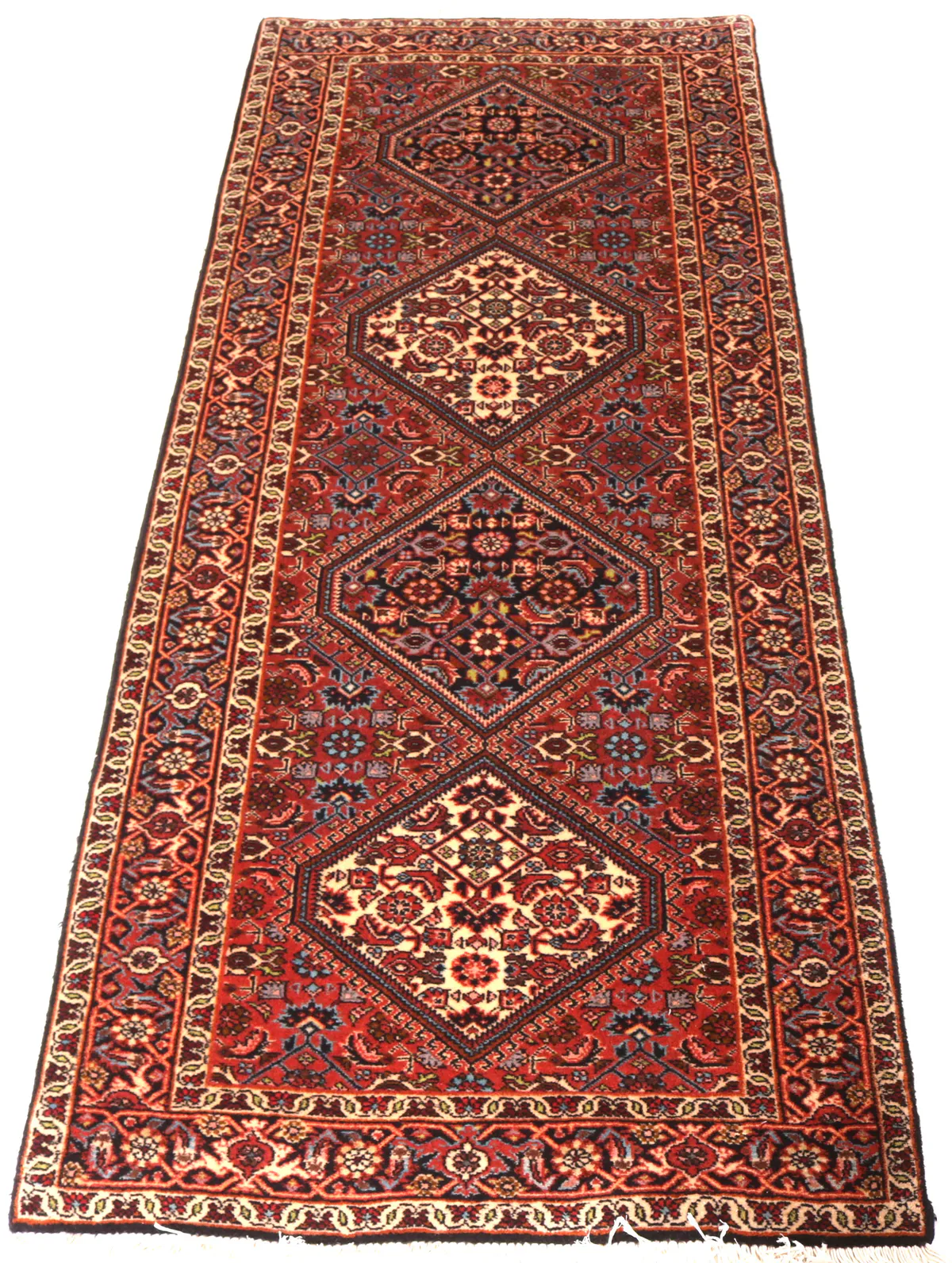 Persian Bidjar Runner – Red, 184 × 76 cm