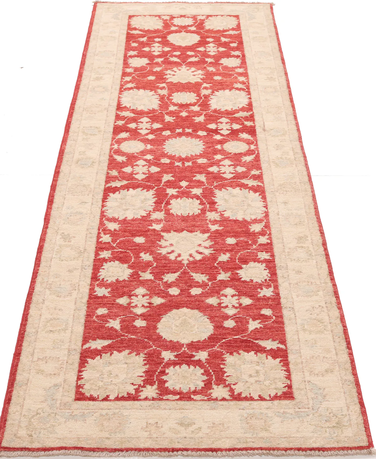 Garous / Ziegler Design Runner – Red 8 x 2'4, 243 × 74 cm