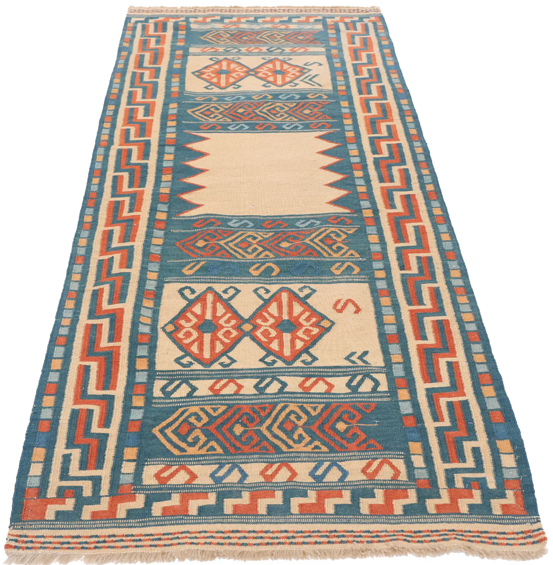 Gabbeh Kilim, 238 × 94 cm
