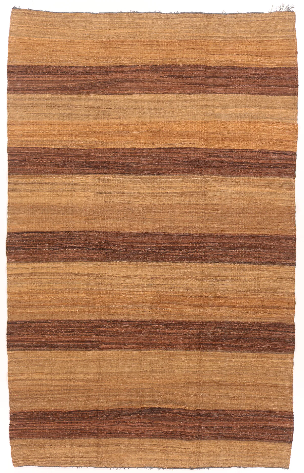 Kashgai / Qashkai Kilim in Brown, 293 × 185 cm
