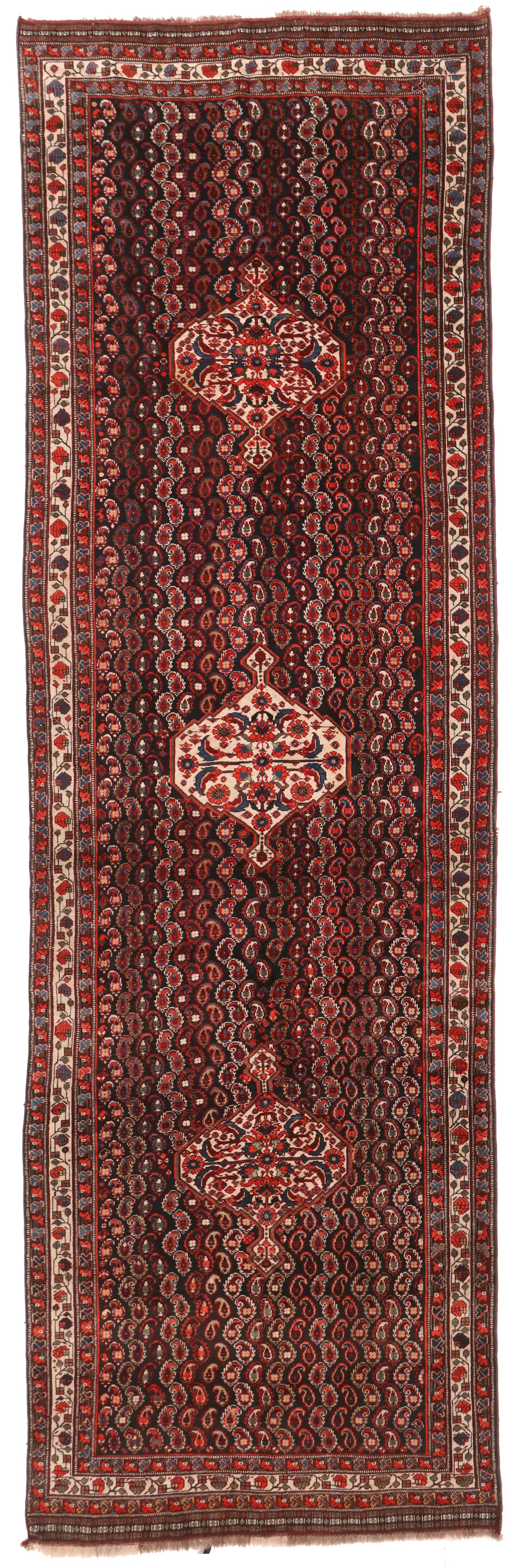 Kashgai Qashgai runner Rug, 472 × 144 cm