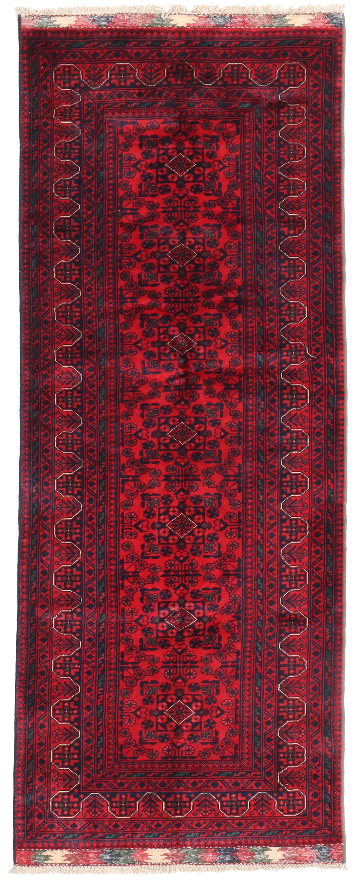 Afghan Khal Mohammad Runner, 212 × 80 cm