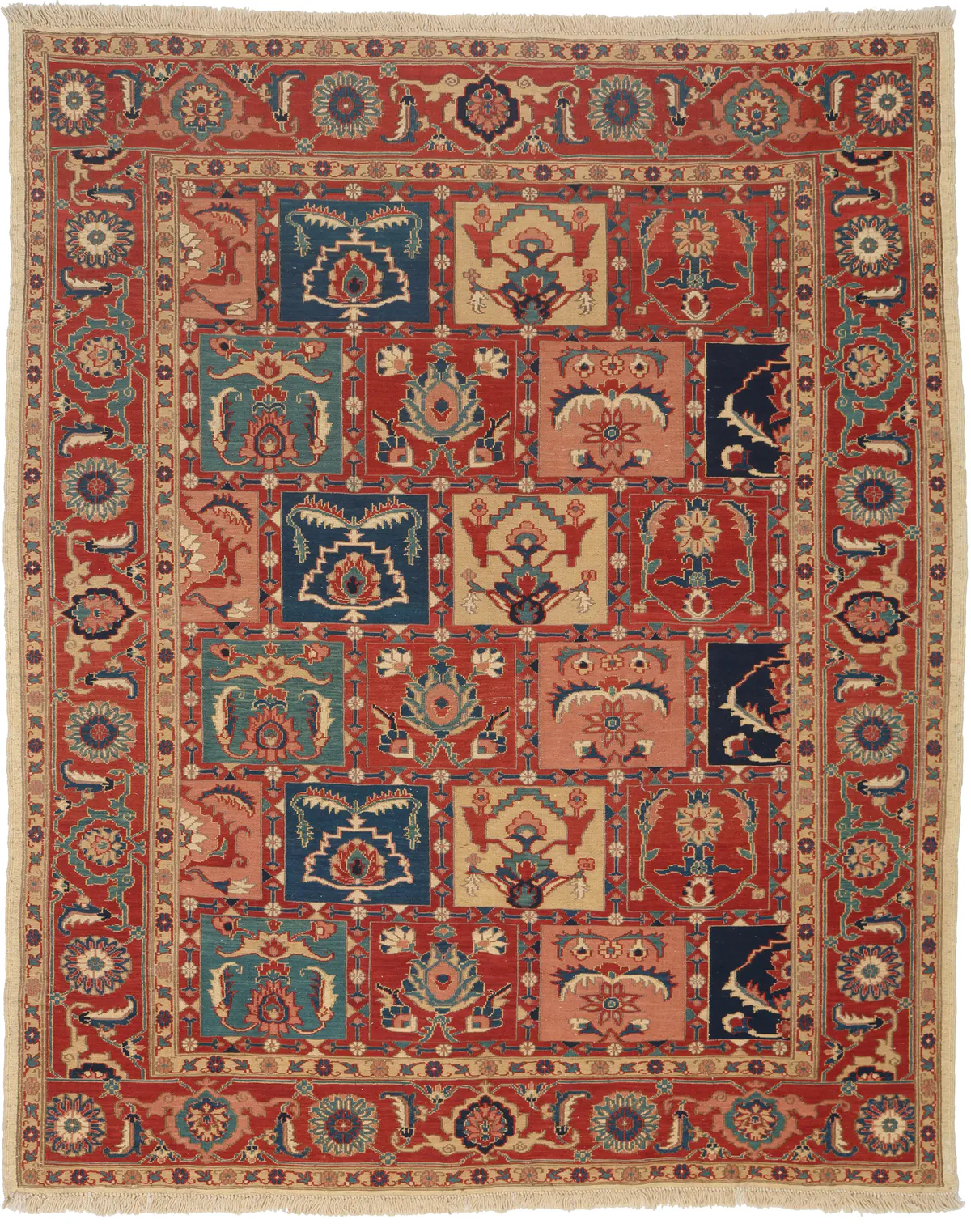 Sumak Weave, 181 × 151 cm