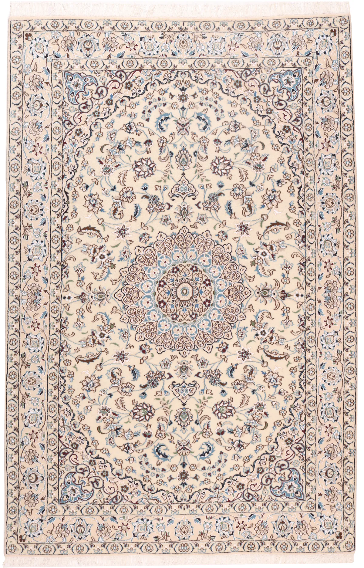 Fine Nain 9La With Silk Highlights, 234 × 152 cm