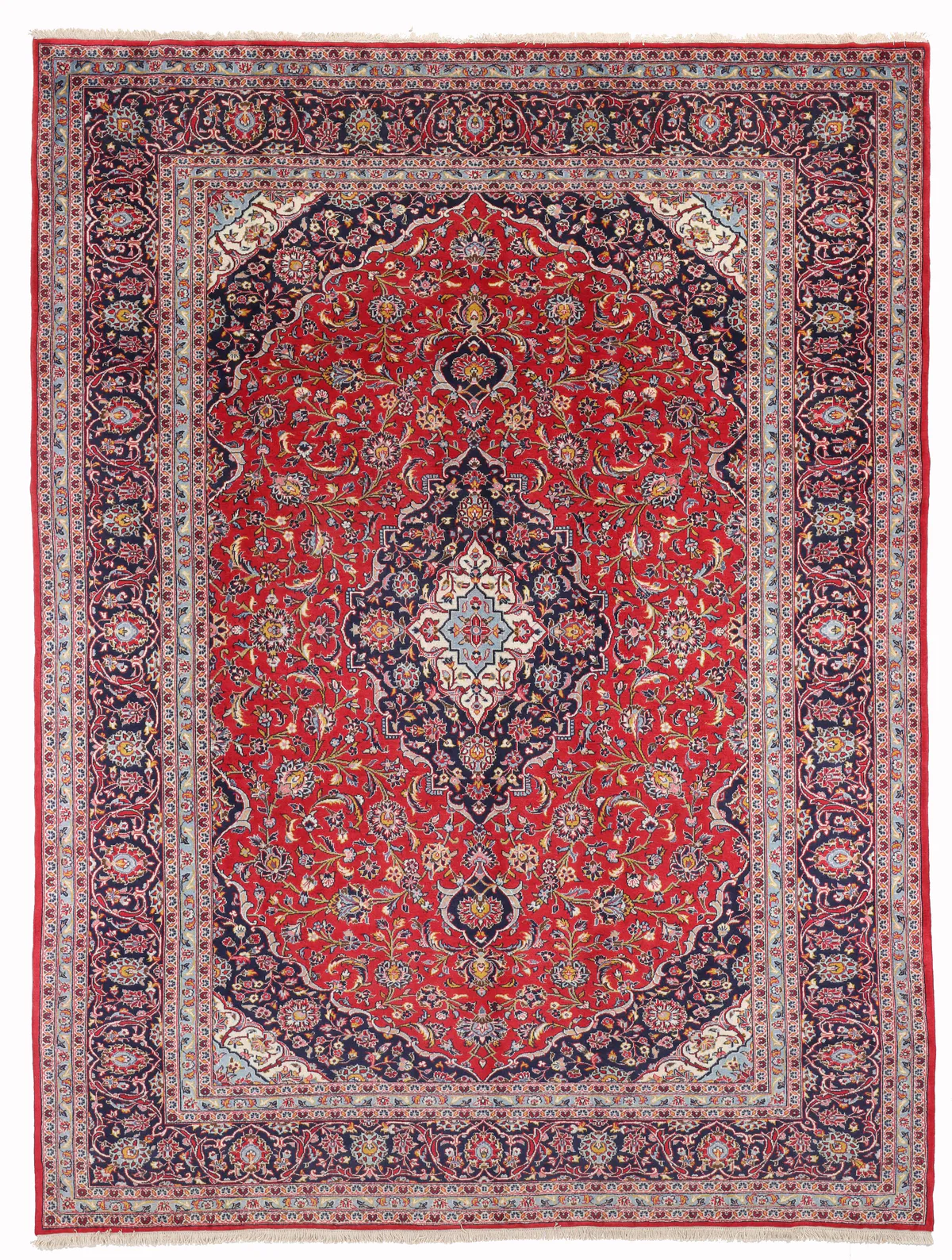 Keshan / Kashan Design Rug, 340 × 247 cm