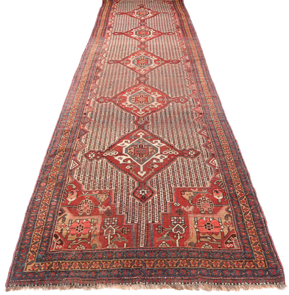 Kashgai Qashgai Runner circa 1910, 485 × 107 cm