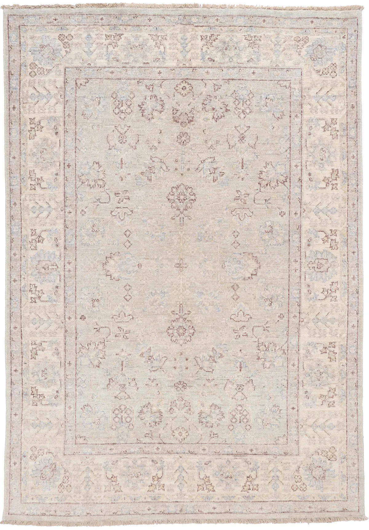 Garous Ziegler design rug beige, 236 × 166 cm
