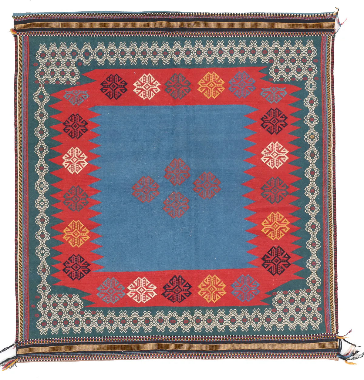Sofreh Sirjan Kilim, 160 × 150 cm