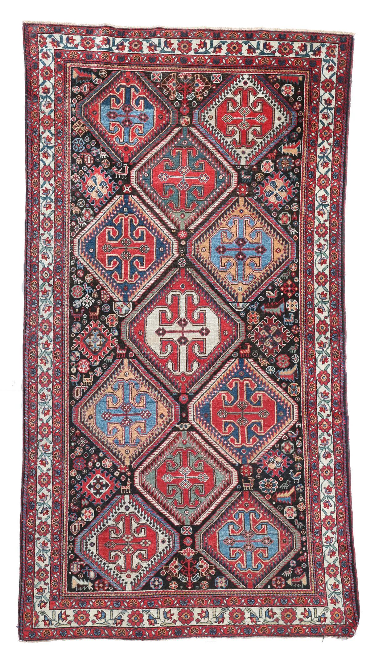 Persian Bakhtiar Rug – circa 1930, 305 × 156 cm