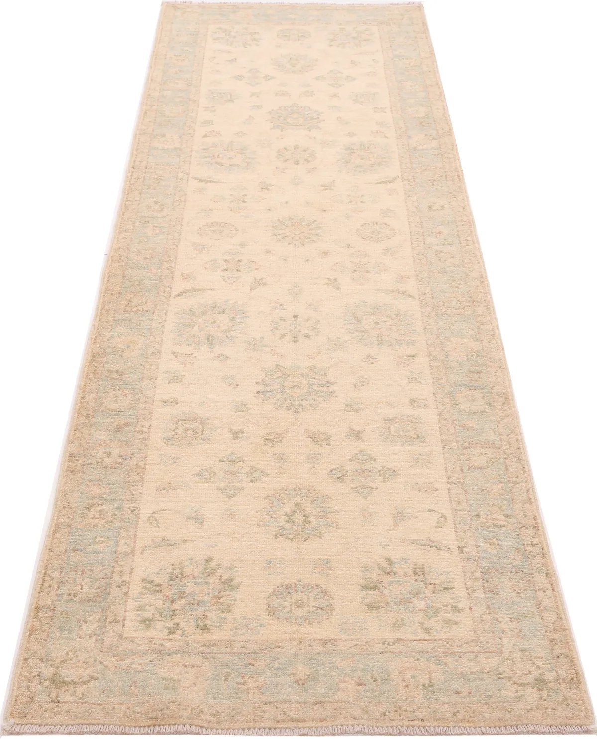 Garous / Ziegler Design Runner – Beige 8 x 2'4, 246 × 72 cm