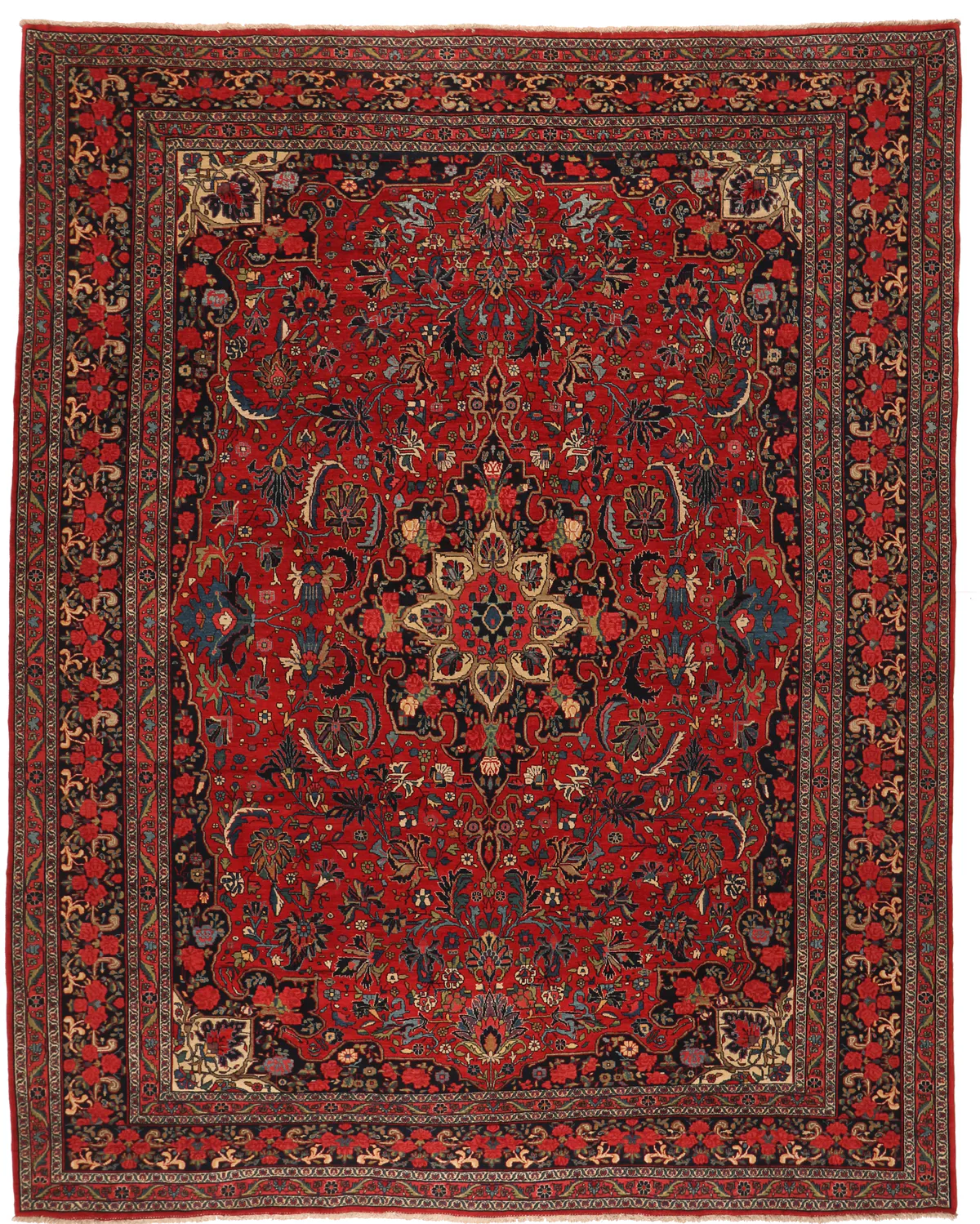Antique Bidjar – 11'5 x 9, 353 × 275 cm