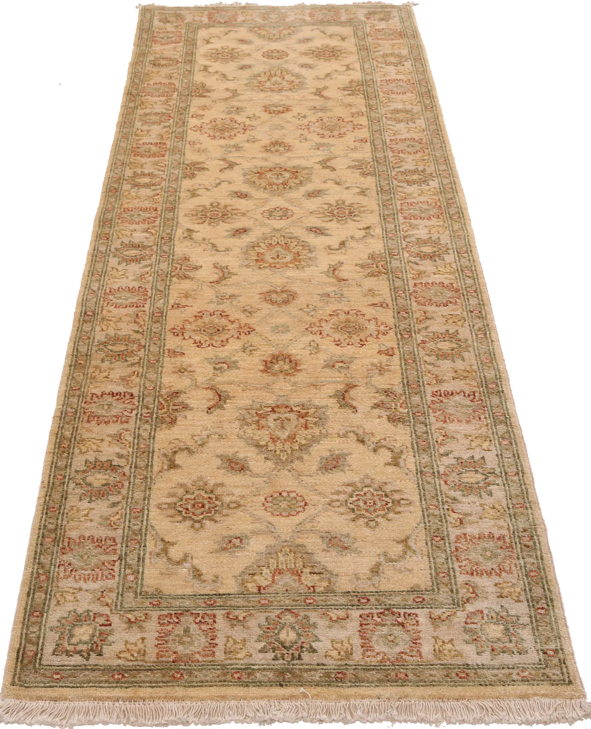 Garous / Ziegler Design Runner – Beige, 256 × 81 cm