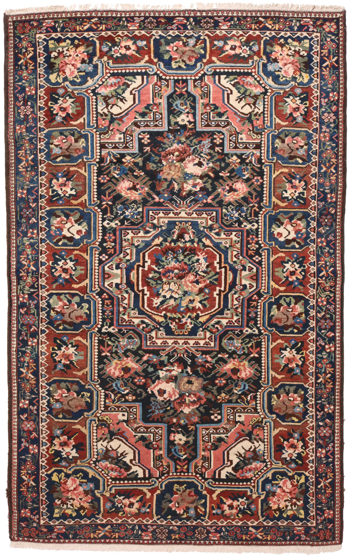 Persian Bakhtiar rug, 242 × 150 cm