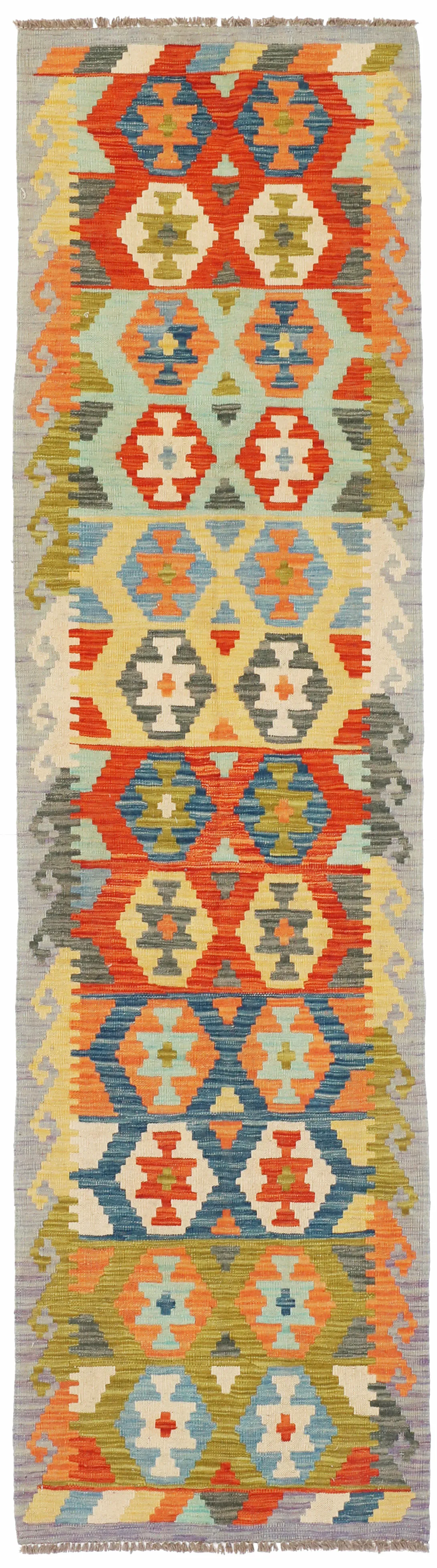 Shirvan Design Kilim, 297 × 79 cm