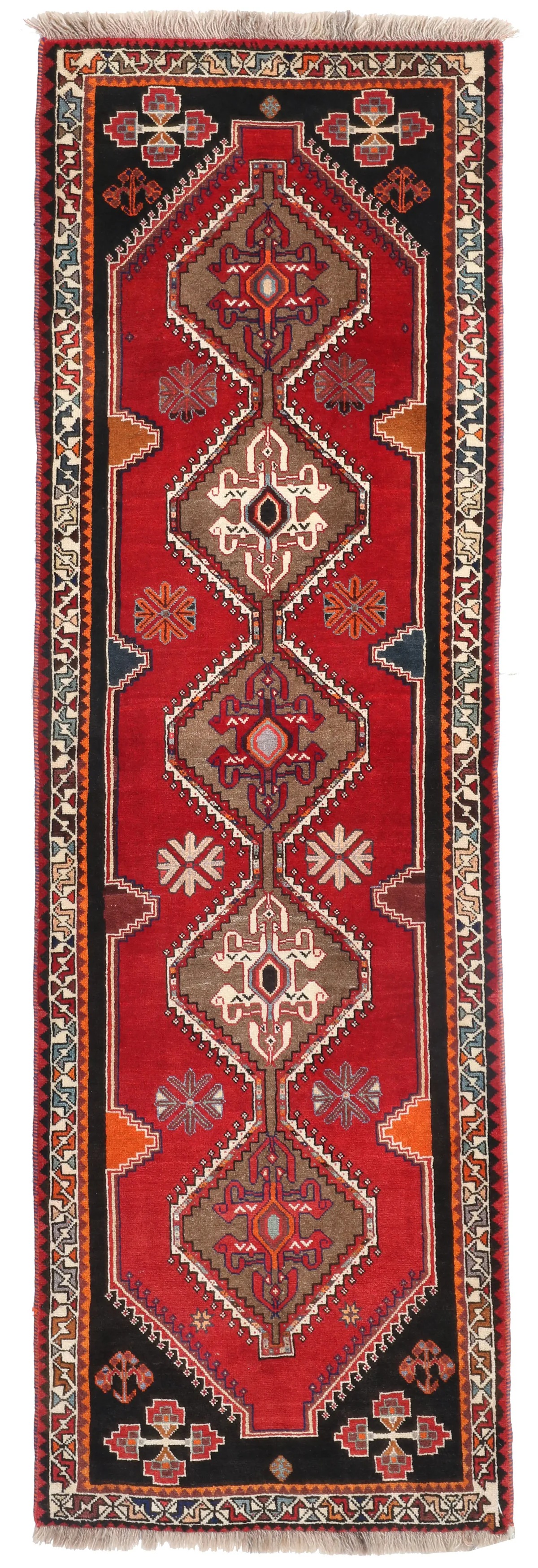Persian Kashgai / Qashgai Runner, 272 × 88 cm