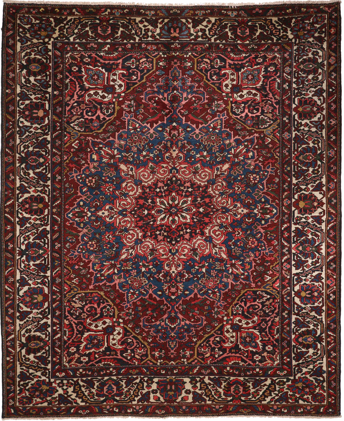 Bakhtiari Rug, 372 × 308 cm