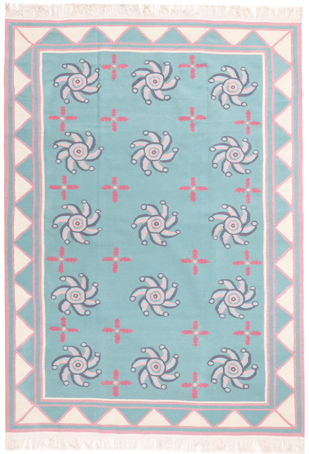 Durrie Kilim in, 262 × 186 cm