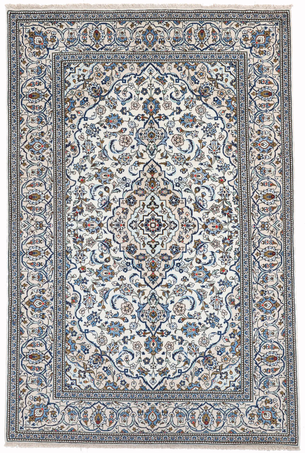 Persian Keshan/ Kashan Rug – 10 x 6'4, 306 × 197 cm