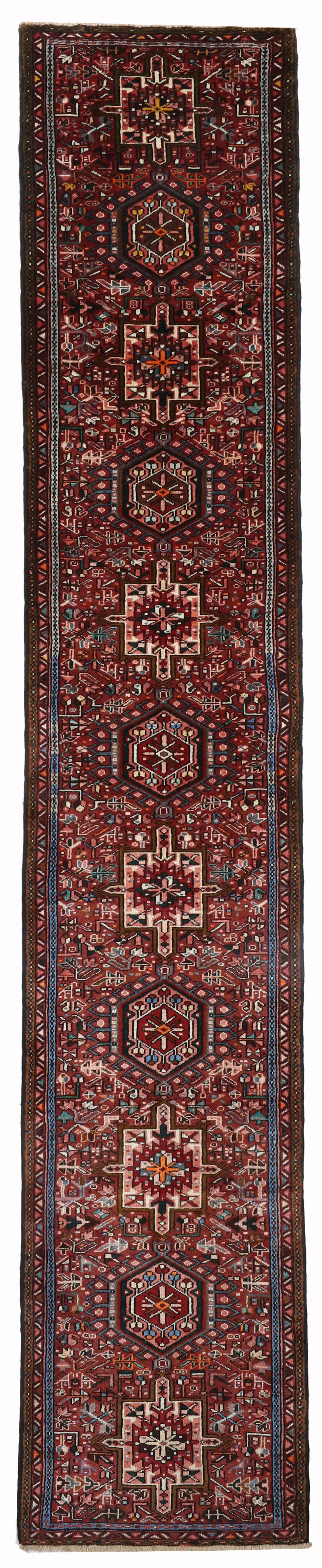 Persian Karadja Runner, 466 × 80 cm