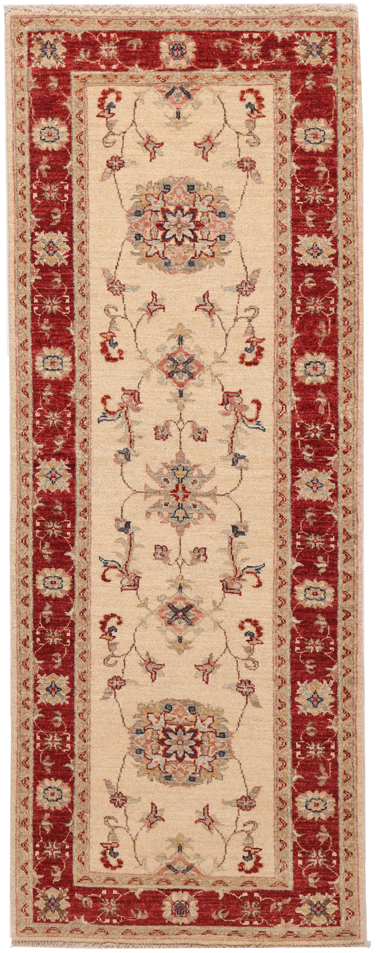 Garous / Ziegler Design Runner – Beige, 196 × 71 cm